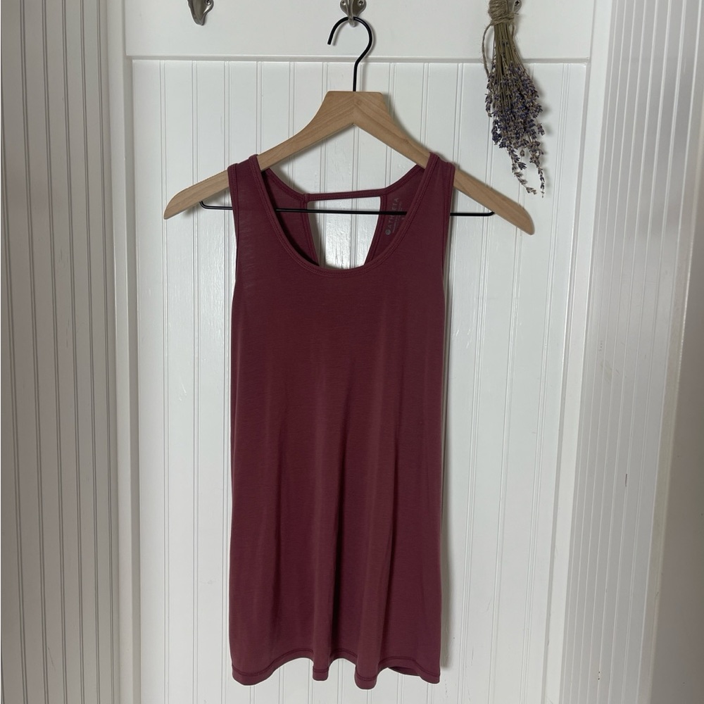 Athleta Maroon Tank Top